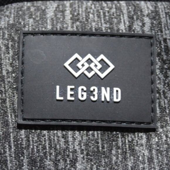 LEG3ND Black and Gray Backpack - Picture 8 of 8